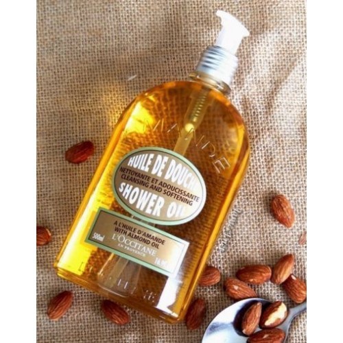 LOCCITANE Sữa Tắm Dạng Dầu Hạnh Nhân Almond Shower Oil 500ml