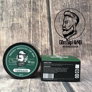 [ Siêu Giữ Nếp ] Sáp Vuốt Tóc Nam TORNADO 80g