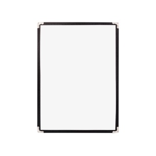 Combo 30 cuốn Bìa menu 2 trang màu đen  A4