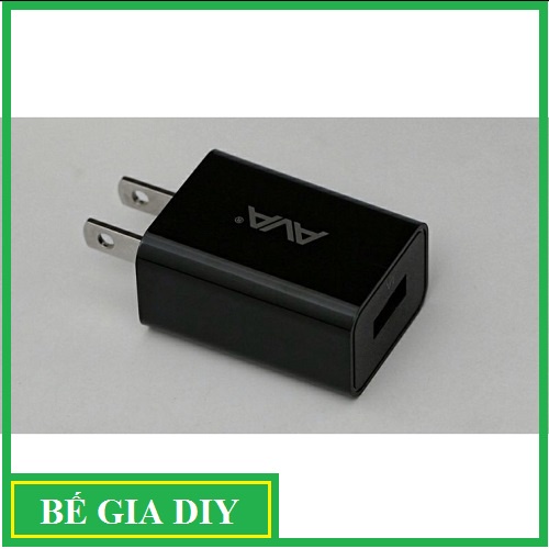 Củ Sạc 5V 1A, Adapter 5W AVA DS432