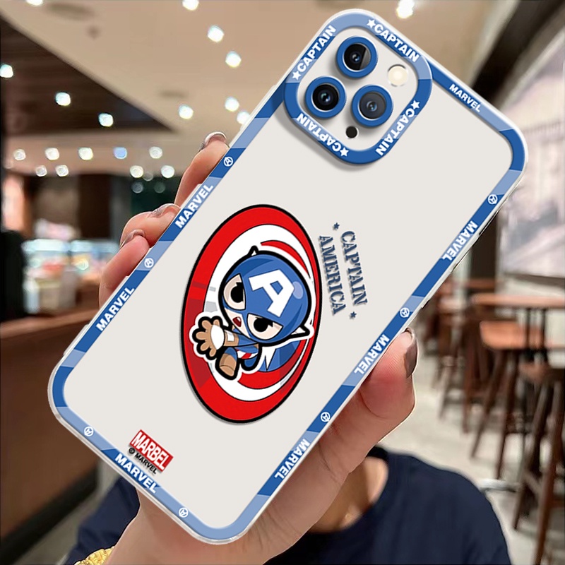 Ốp Điện Thoại Silicon TPU Mềm Trong Suốt Chống Sốc Cho IPhone 13 12 11 Pro Max XS XR X 8 7 6S Plus Mini SE 2020