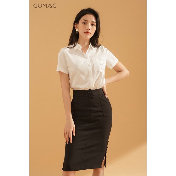 [Mã WAAUG giảm 15% tối đa 30k đơn 99k] Váy bút chì túi đắp VA781 GUMAC | BigBuy360 - bigbuy360.vn