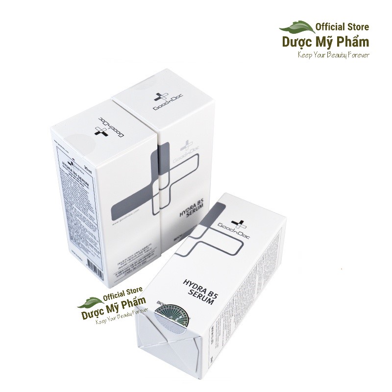 Serum B5 GOODNDOC HYDRA dưỡng ẩm làm sáng da 30ml