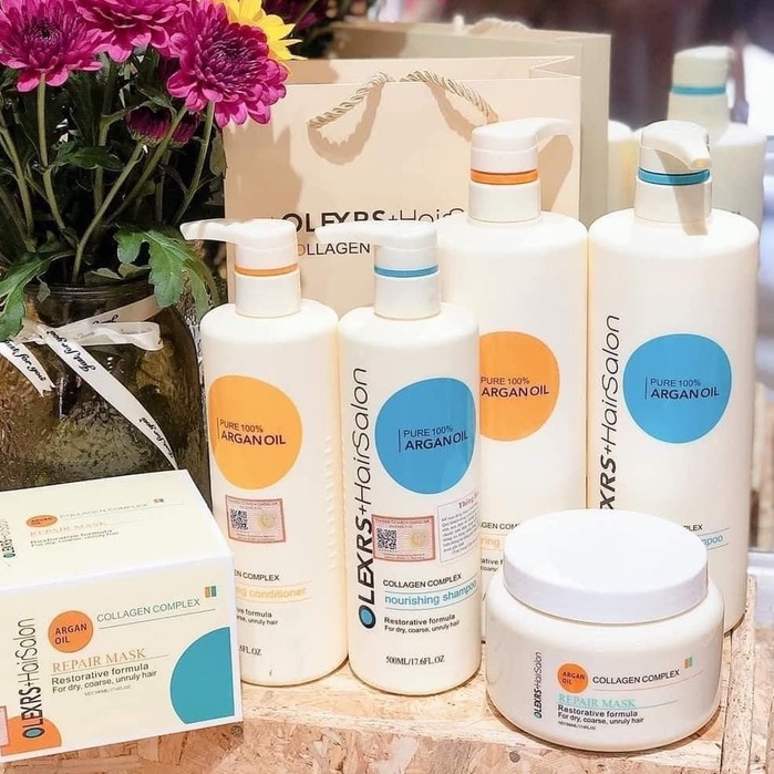 PQS - Gội, xả, ủ, dầu dưỡng OLEXRS