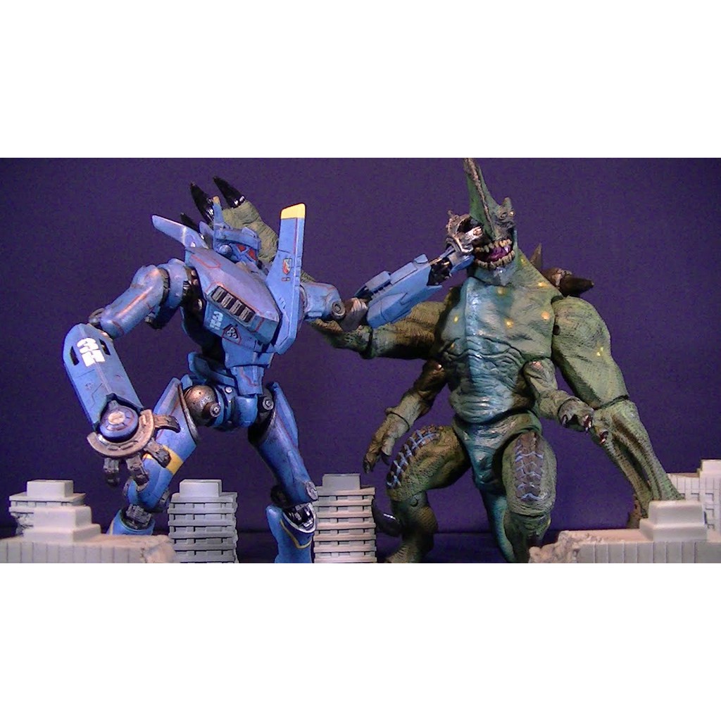 Đồ chơi mô hình Nhân vật có khớp Action Figure PACIFIC RIM rô bốt jeager Romeo Blue