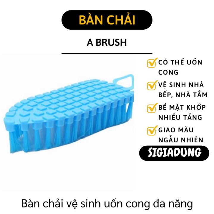 [SGD] Bàn Chải Chà Sàn - Cọ Vệ Sinh Nhà Bếp, Nhà Tắm, Bồn Rửa Chén Có Thể Uốn Cong Siêu Tiện Lợi 3196