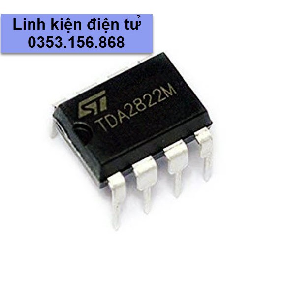 IC TDA2822 TDA2822M TDA2822 DIP-8