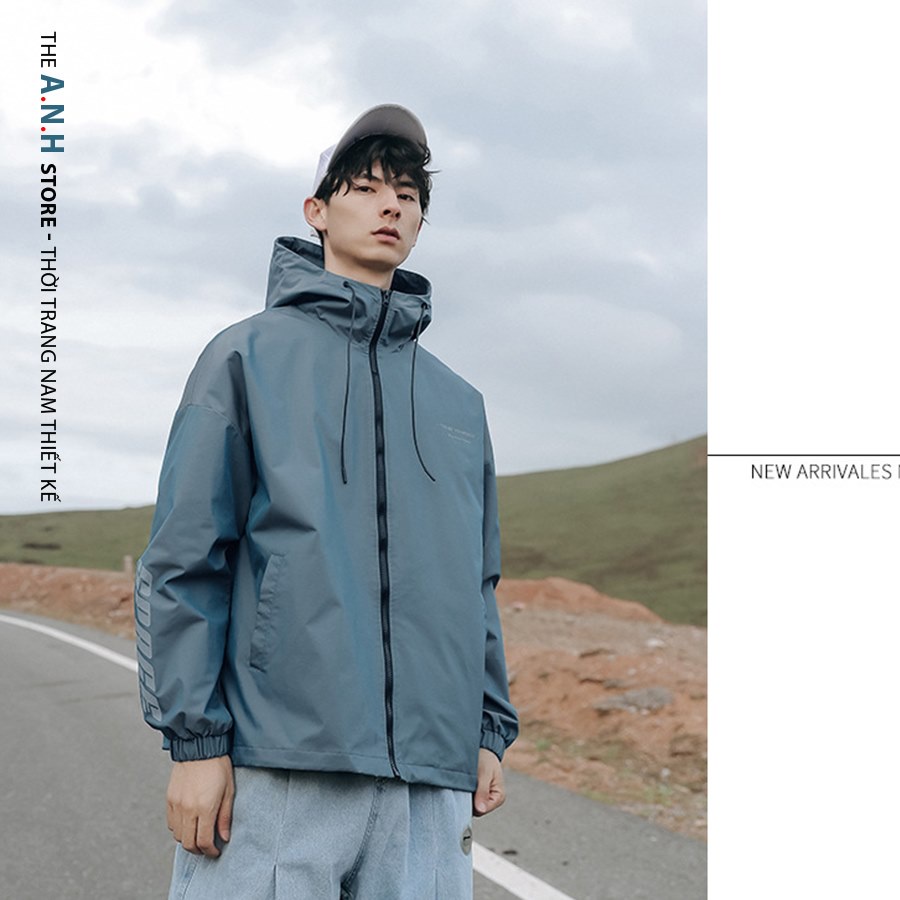 Áo khoác cặp Nam nữ  ANHSTORE , chất dù dạ quang cao cấp