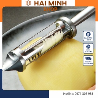  Nạo Củ Quả Inox Đa Năng 4 Trong 1