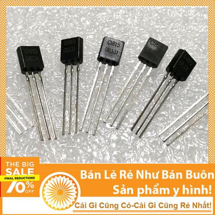 Combo 4 Linh Kiện Transistor C1815 TO-92 50V 0.15A NPN