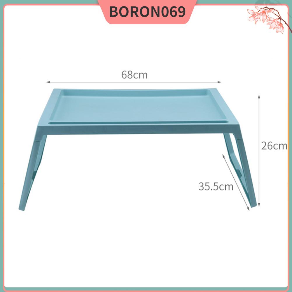 Boron069 Bàn có khay đựng máy tính xách tay dã ngoại nhỏ gọn nhẹ di động cho làm việc viết