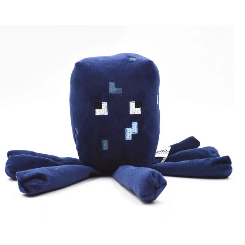 Nhồi bông mực 17cm minecraft