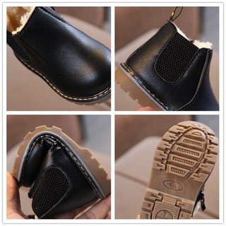 Boots giữ ấm phối lông thú cho bé