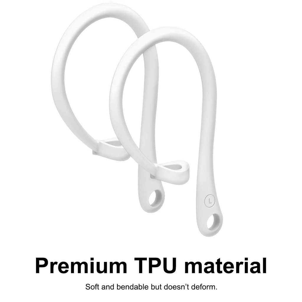 Móc đeo giữ tai nghe không dây bluetooth LAMMCOU bảo vệ thích hợp cho Earpods 1 2 Pro