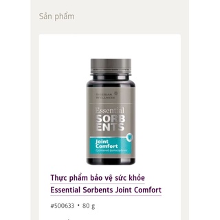 Hỗ trợ khớp khoẻ mạnh ESSENTIAL SORBENTS JOINT COMFORT Siberi