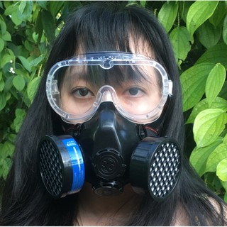 Mặt Nạ Chống Độc Việt Nam Để Xịt Thuốc, Phun Hoá Chất, Phòng Cháy, Kháng Khuẩn