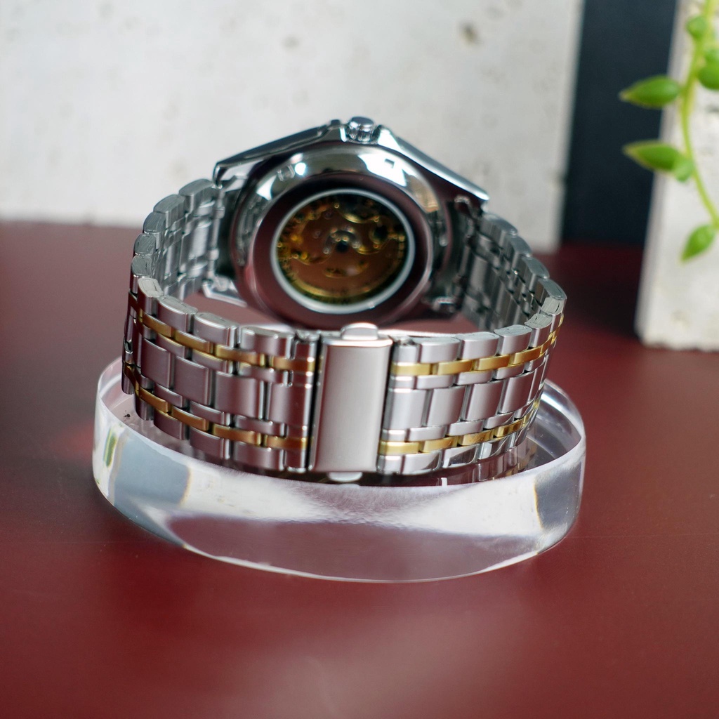 Đồng Hồ Cơ Nam Lộ Máy Fngeen Chính Hãng Automatic Dây Kim Loại - Đồng Hồ Nam Có Lịch Ngày Kim Trôi Mặt Kính 40mm Mã 6810 | BigBuy360 - bigbuy360.vn