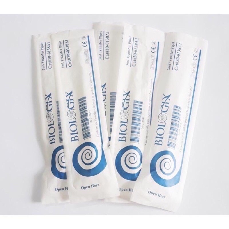 Combo 100 Ống Bón Sữa Pipet Biologix