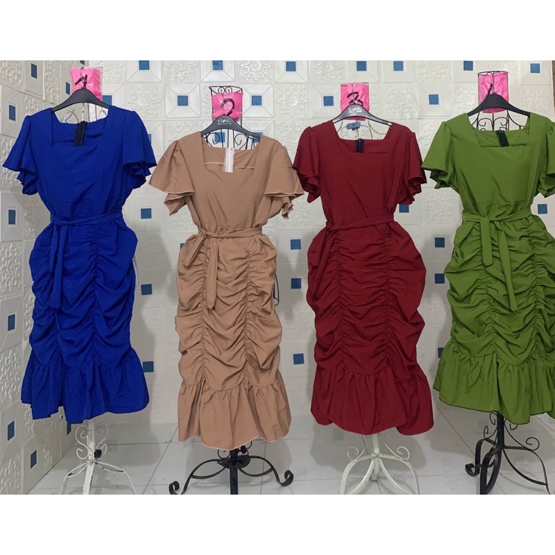 váy hoa chốt combo lẻ 4váy Ib