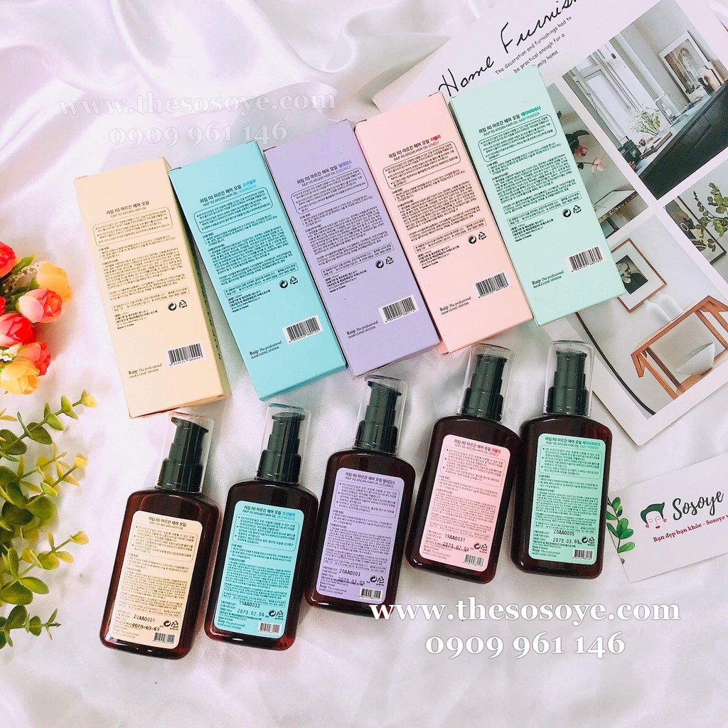Dầu Dưỡng Tóc Óng Mượt Và Giúp Hồi Phục Tóc Hư Tổn Raip R3 Argan Hair Oil 100ml | BigBuy360 - bigbuy360.vn