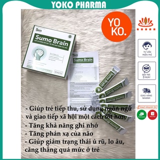 [Phát Triển Trí Thông Minh Vượt Trội] Bổ Sung Canxi Và DHA Sumo Brain  20 Gói Tăng Sức Đề Kháng - Yoko Pharma