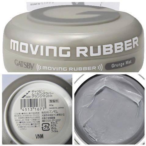 Sáp Vuốt Tóc Gatsby Moving Rubber Nhật nội địa