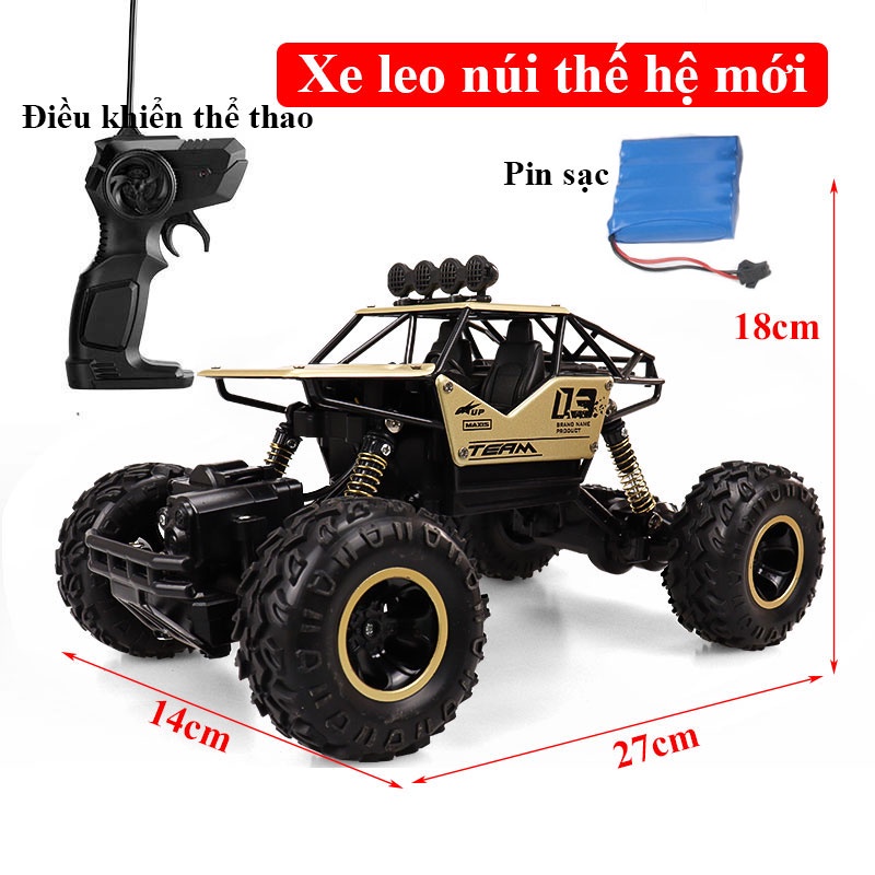 Xe ô tô địa hình điều khiển từ xa bằng cử động tay và tay cầm xoay 360 độ có nhạc và đèn và phun khói cao cấp