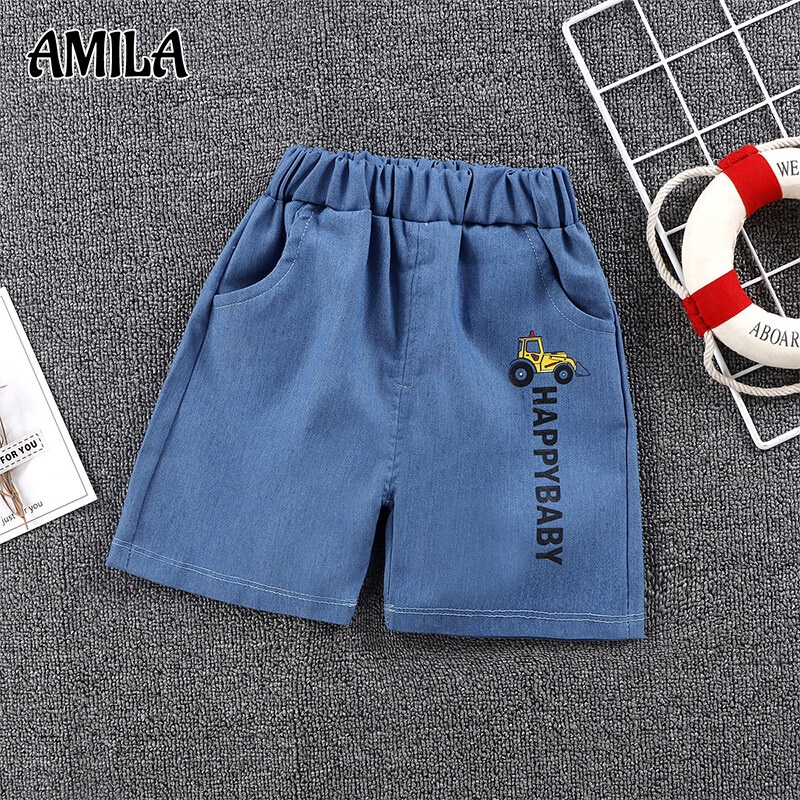 Quần Short Denim Thời Trang Hàn Quốc Đáng Yêu Dành Cho Trẻ