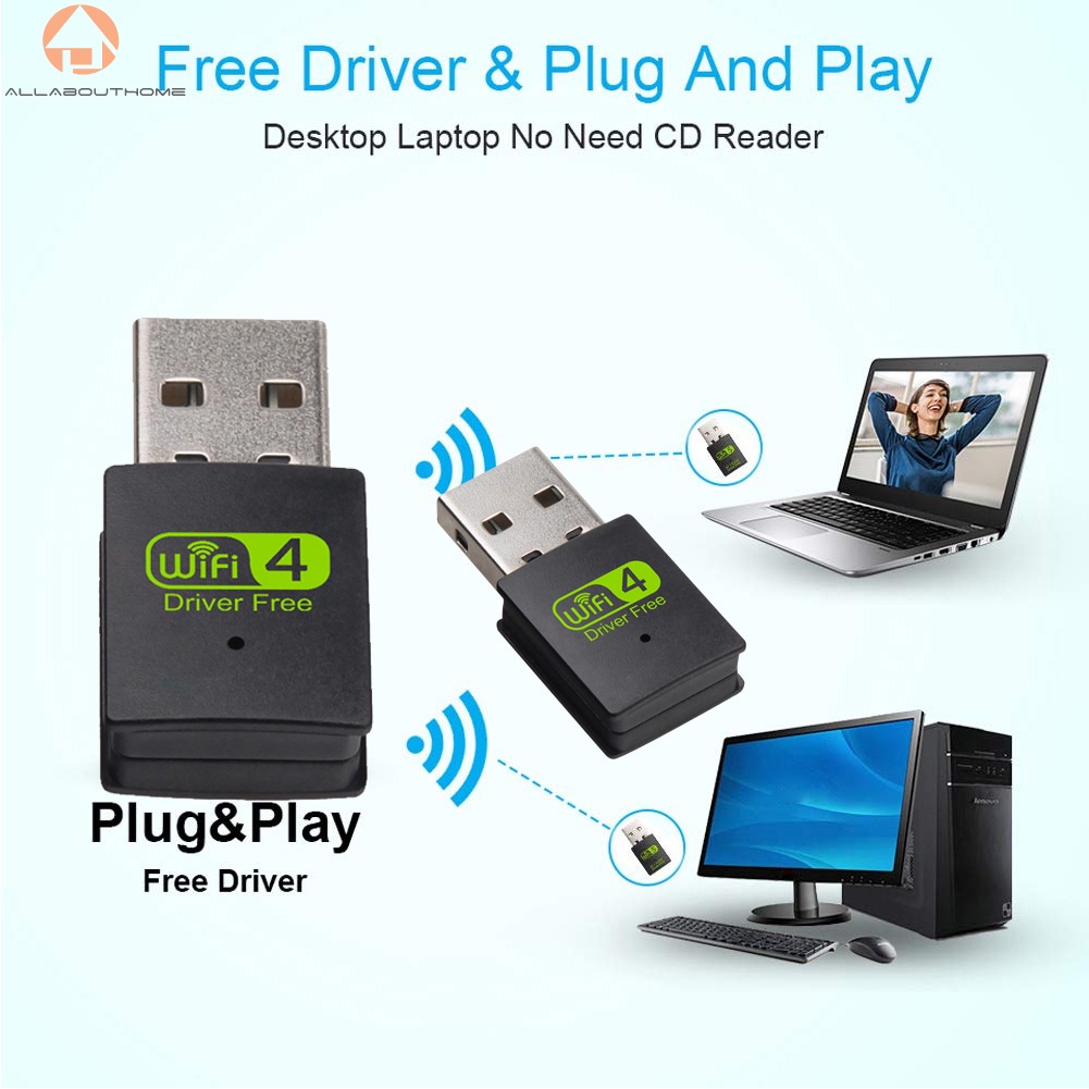 Usb Wifi 2 Trong 1 600m Với Bluetooth Cho Pc Laptop