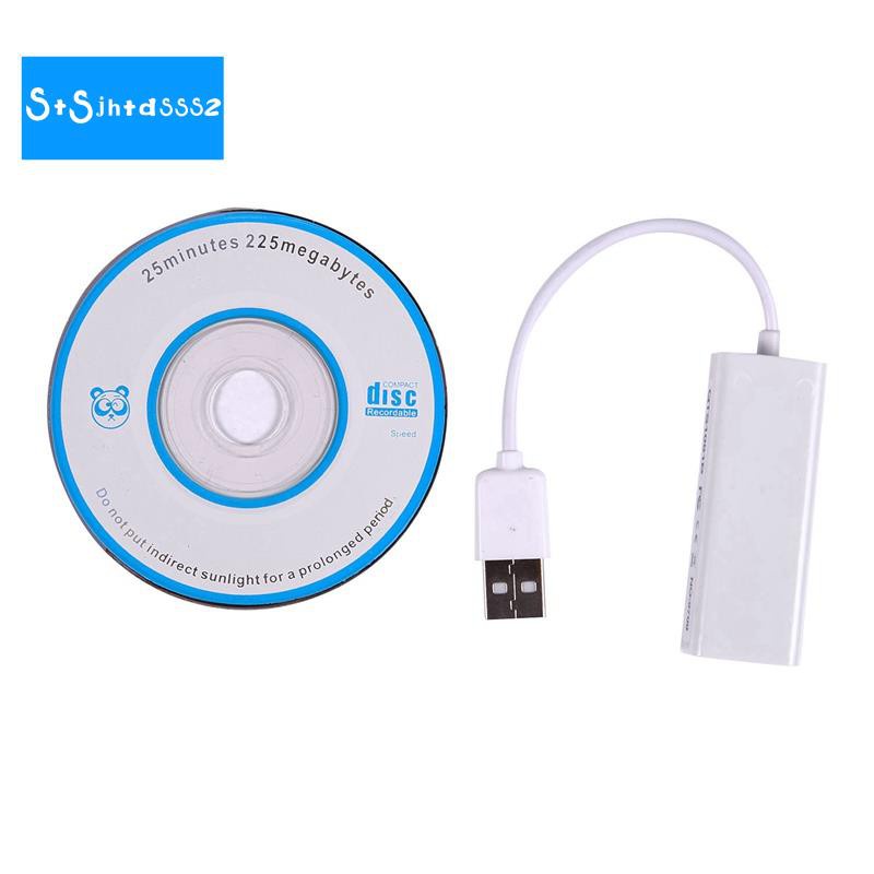 USB 2.0 to RJ45 LAN Ethernet Network Adapter For Apple Mac MacBook Air Laptop PC