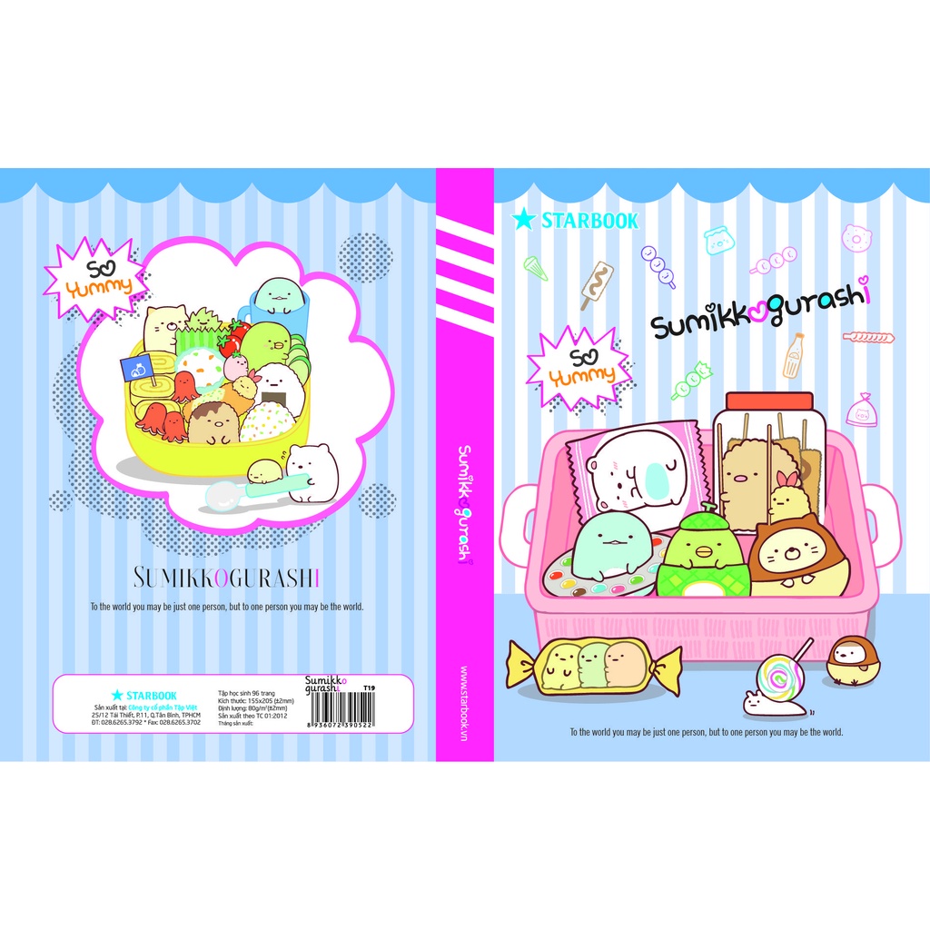 Tập Học Sinh Caro Starbook SUMIKKO GURASHI T70R