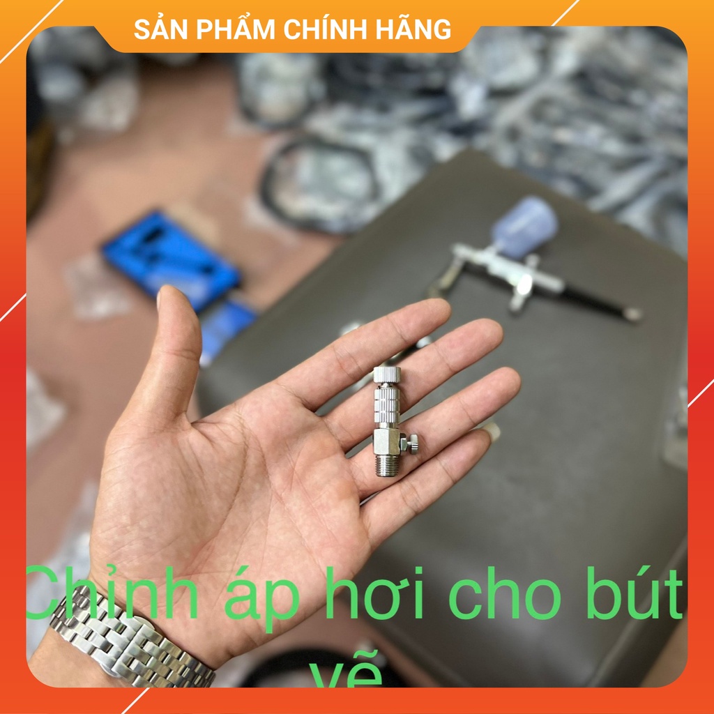 Chỉnh Áp Hơi Cho Bút Vẽ Mỹ Thuật - Súng Airbrush