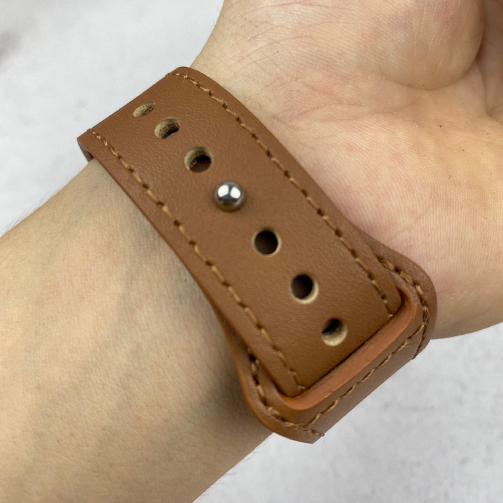 Dây Da cho Apple Watch Nhiều Màu, Chất Liệu Da Cao Cấp - Mã TZAS710