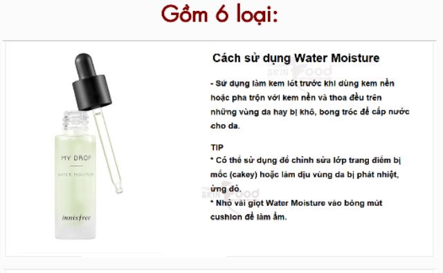 Kem lót đa chức năng- innisfree my drop