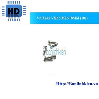 Vít xoắn vx2.5 m2.5+8mm zin hd1