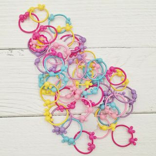 SET 5 DÂY CỘT TÓC HÌNH THỎ CUTE CHO BÉ