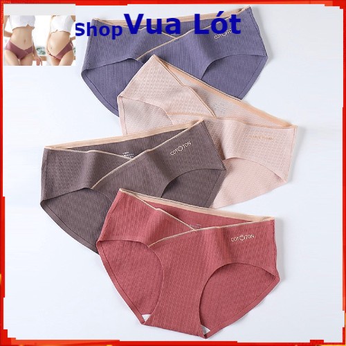 Quần Lót Bầu Cotton Thoải Mái Cho Mẹ Bầu Quần lót bầu kháng khuẩn thông hơi [ Mua 10 Tặng 1 ]