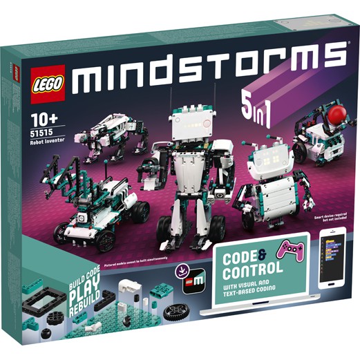 LEGO Mindstorms Robot Inventor 51515 - Bộ Mô Hình Lắp Ráp Và Phát Minh Robot Mindstorms EV3