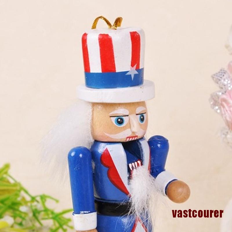 Đồ Chơi Con Rối Gỗ Hình Chú Lính Nutcracker 12cm