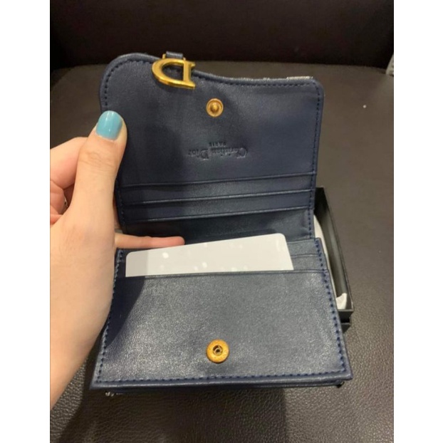 Ví ngắn thổ cẩm da xịn sò