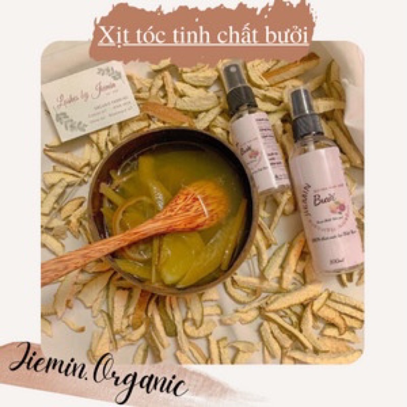 Xịt tóc tinh chất bưởi giúp nang tóc khỏe, kích thích mọc tóc, hỗ trợ giảm rụng và dày tóc
