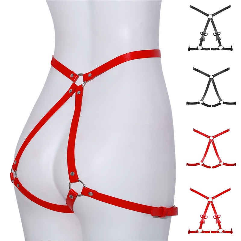 Người phụ nữ bondage harness garter stocking belt gothic sexy body lingerie garters