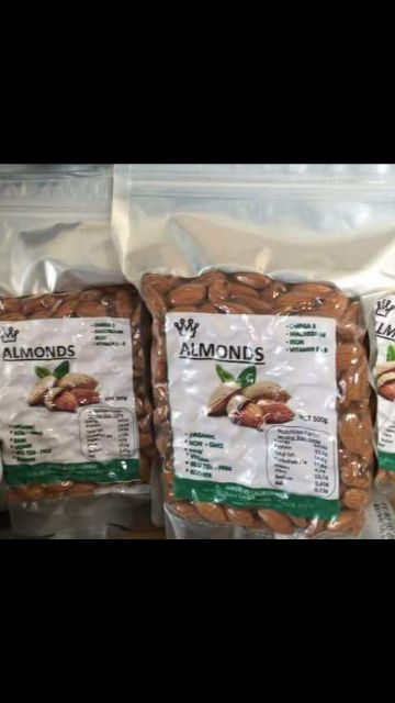 Hạt hạnh nhân ALMOND nhập khẩu từ Mỹ