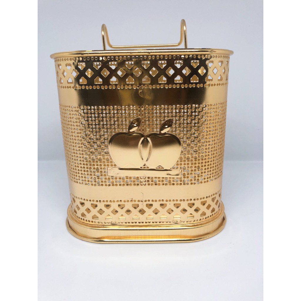 🤞 Ống đựng đũa ️, Ống Đũa Inox Mạ Vàng Đồng  - Kiểu Dáng Đẹp | BigBuy360 - bigbuy360.vn