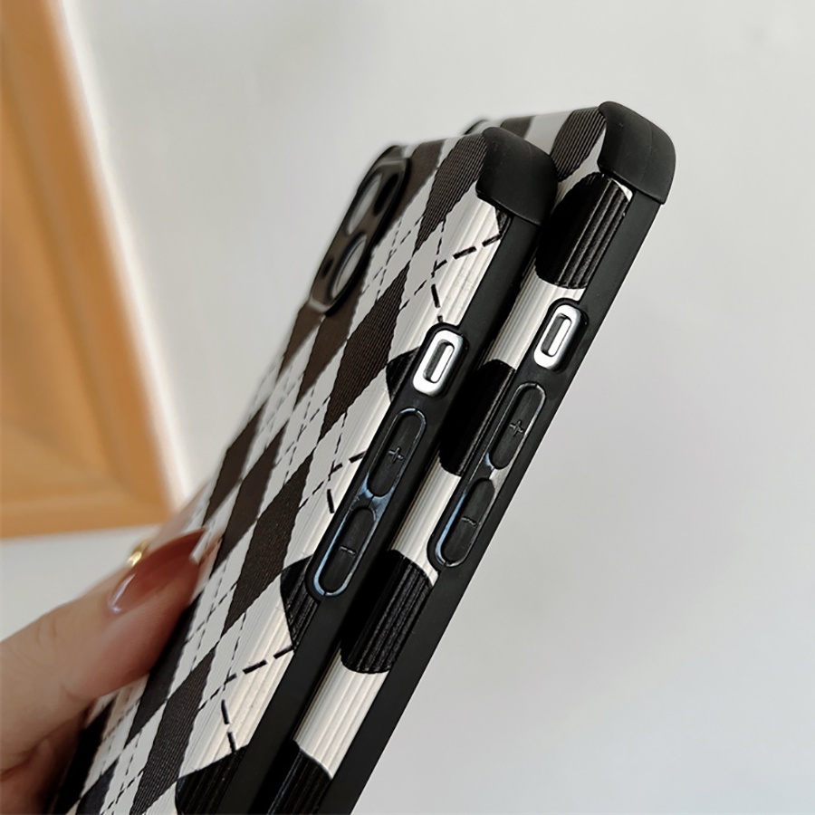 Ốp điện thoại họa tiết vân kim cương thời trang cho REALME 5 6 7 8 PRO 5I 6I 7I C3 C11 C12 C15 C17 C20 C21 C21Y C25S NARZO 20A 30A