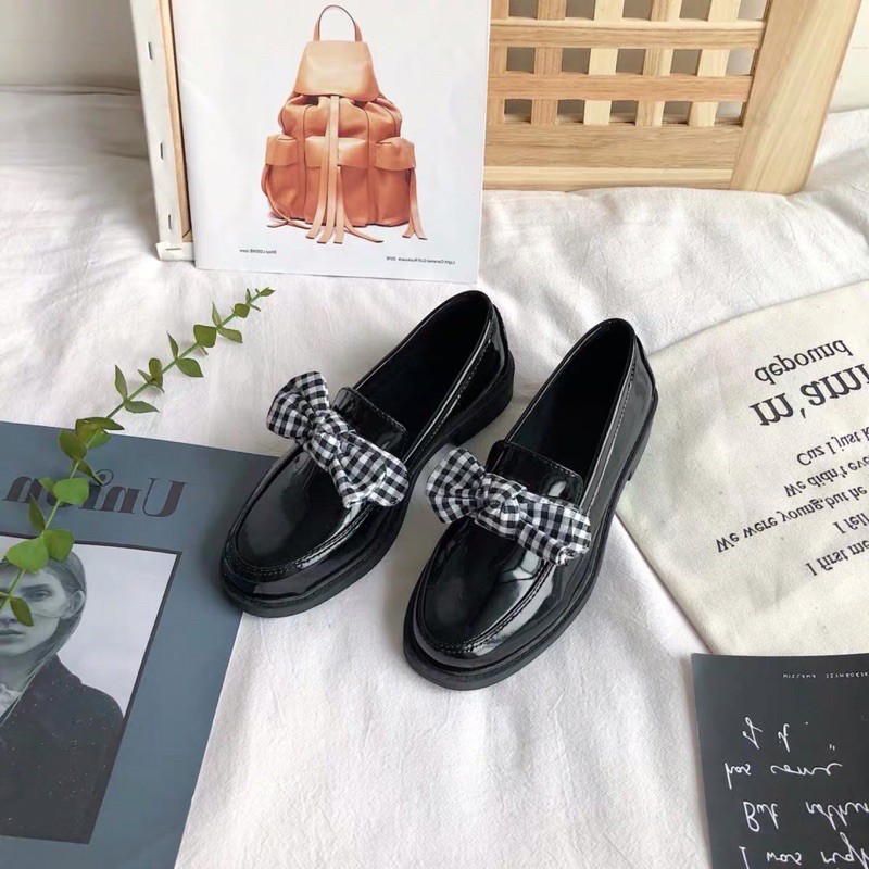 [ GIÁ ƯU ĐÃI ] GIÀY ULLZANG  OXFORD KÈM 4 MÓN PHỤ KIỆN | BigBuy360 - bigbuy360.vn