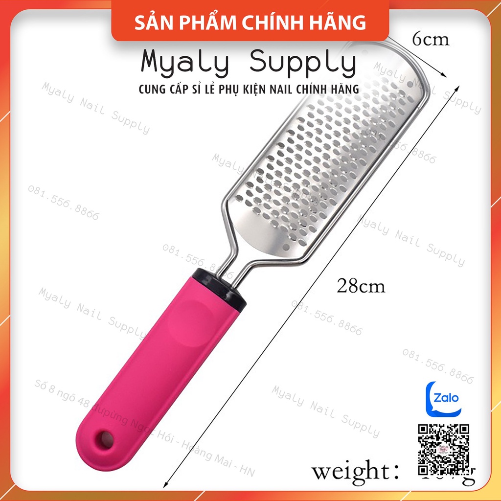 Chà Gót Chân Inox 304 Bằng Tay Lỗ To Lỗ Nhỏ Miếng Thay Chà Gót