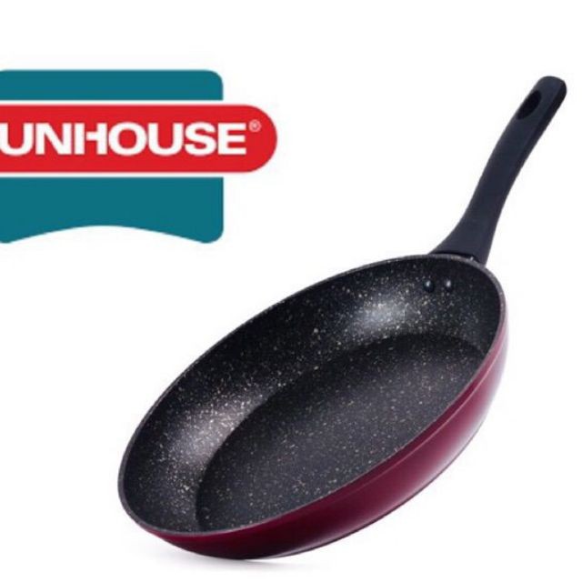 Combo bộ nồi nox 3 đáy kèm chảo đá SUNHOUSE 26cm