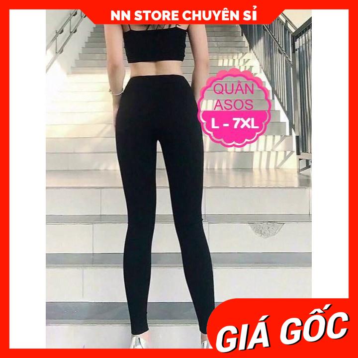 Quần Legging dài ngố lửng ôm body Nâng Mông Cạp Cao Siêu Hot Siêu Co Giãn Loại 1 Size Đến 70kg