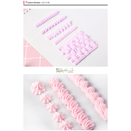 Combo 20 đầu bắt bông kem DIY- Gel kem keo trang trí handmade